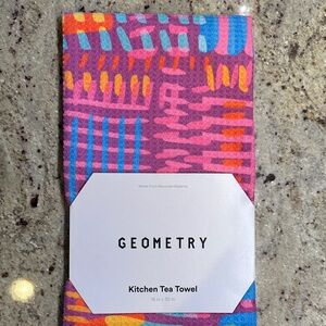 NEW Geometry Colorful Kitchen Tea Towel